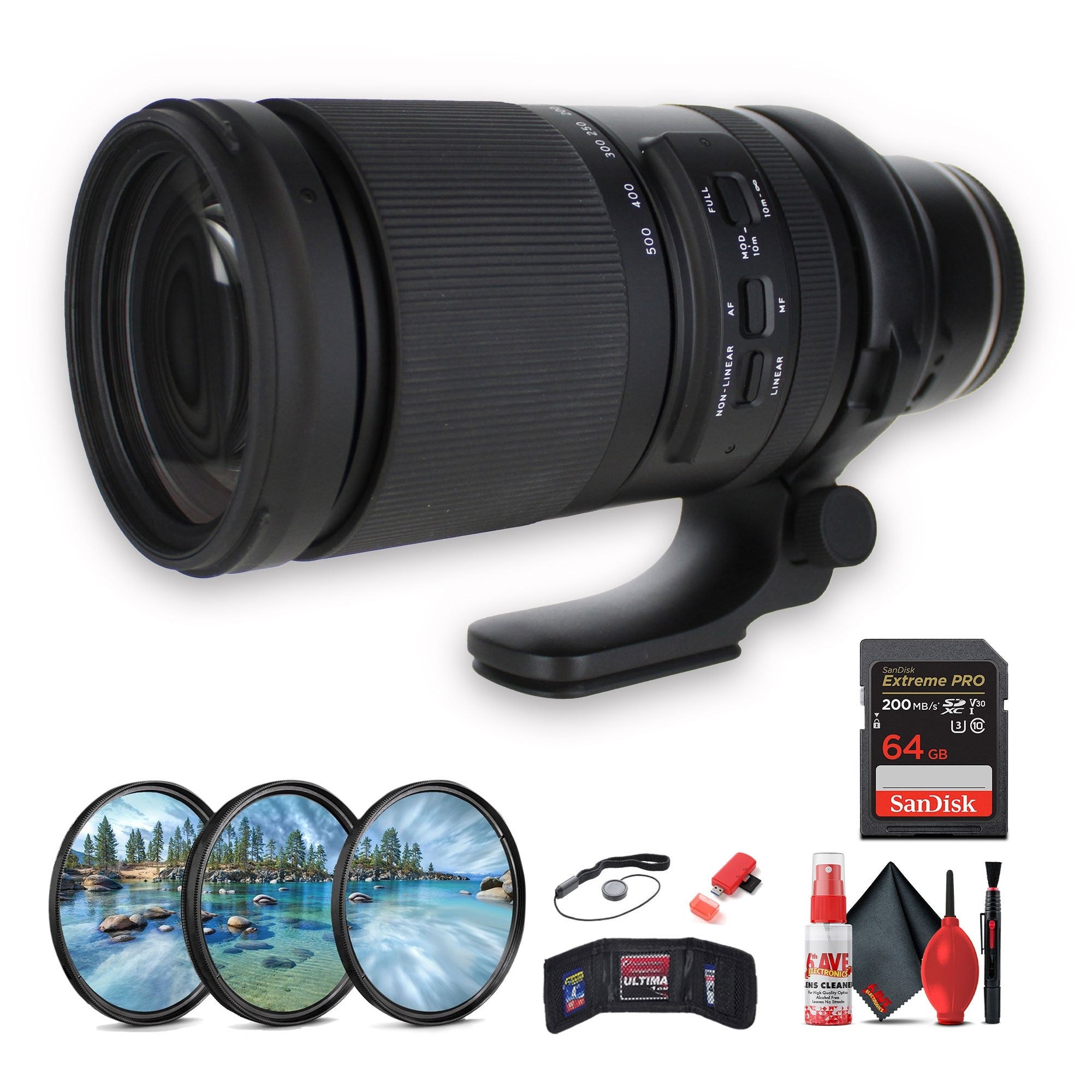 Tamron 150-500mm f/5-6.7 Di III VC VXD Lens for Nikon Z Bundle