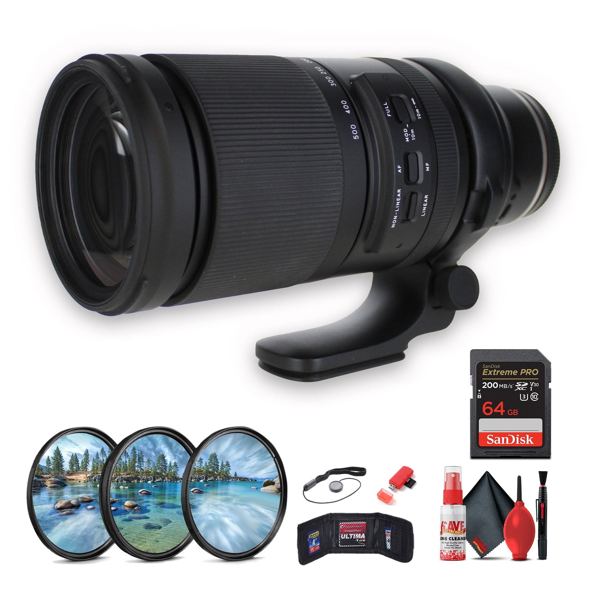 Tamron 150-500mm f/5-6.7 Di III VC VXD Lens for Nikon Z Bundle