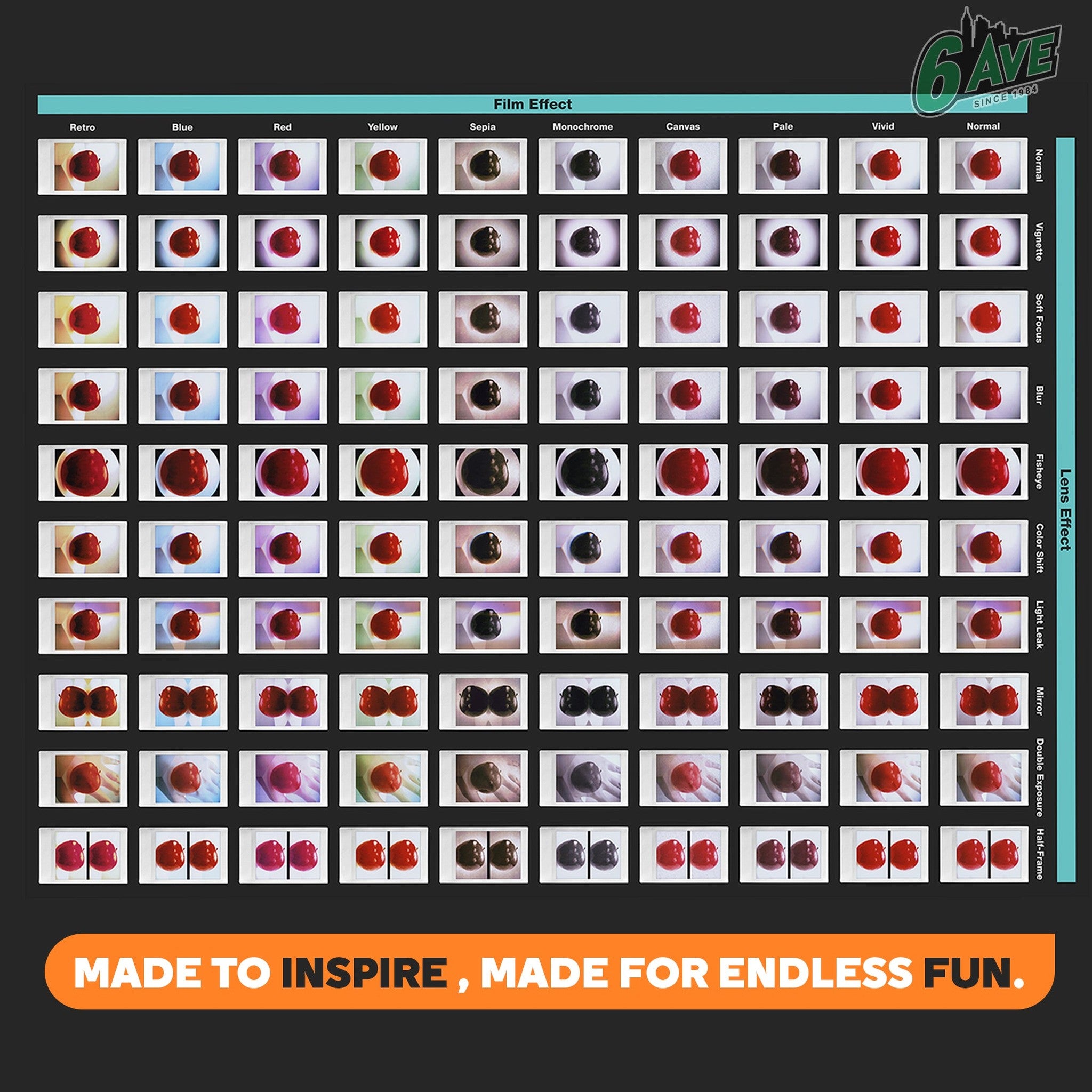 Fujifilm Instax Mini EVO Instant Film Camera Black with 20 Films + 32GB Card