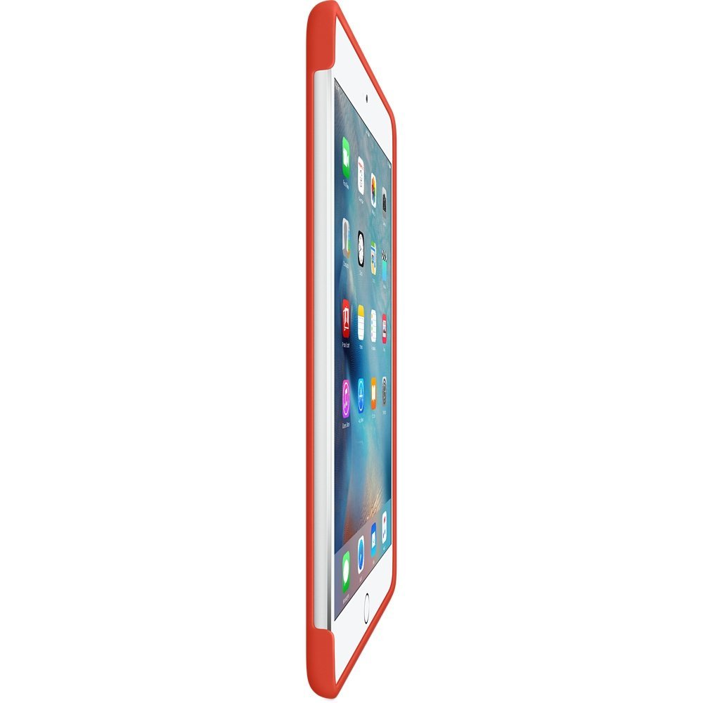 Apple iPad Mini 4 Silicone Case - Orange (MLD42ZM/A)