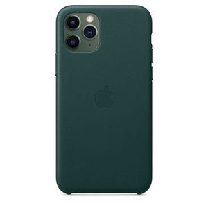 Apple Leather Case for iPhone 11 Pro - Forest Green - Used Apple