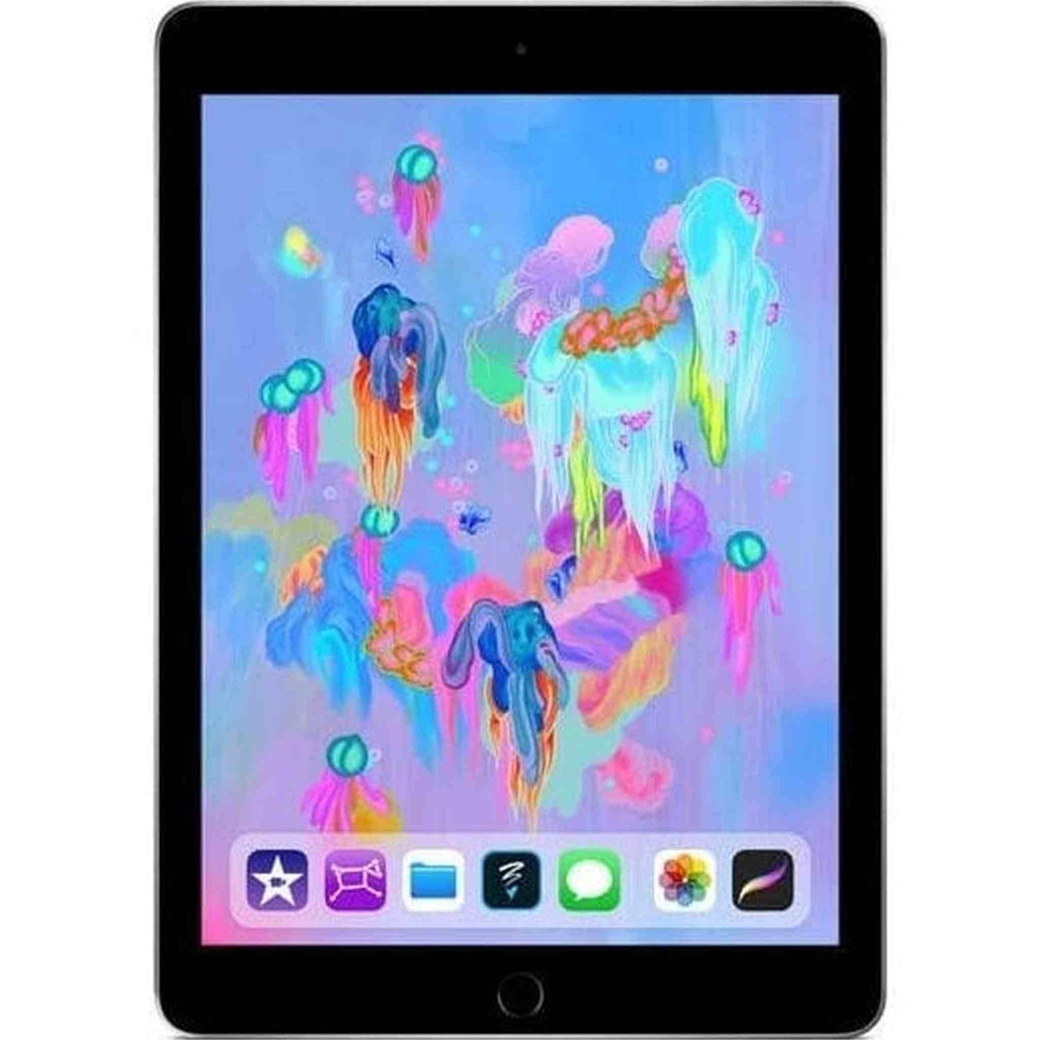 Apple 9.7" iPad Early 2018, 32GB, Wi-Fi Only, Space Gray MR7F2LL/A Apple