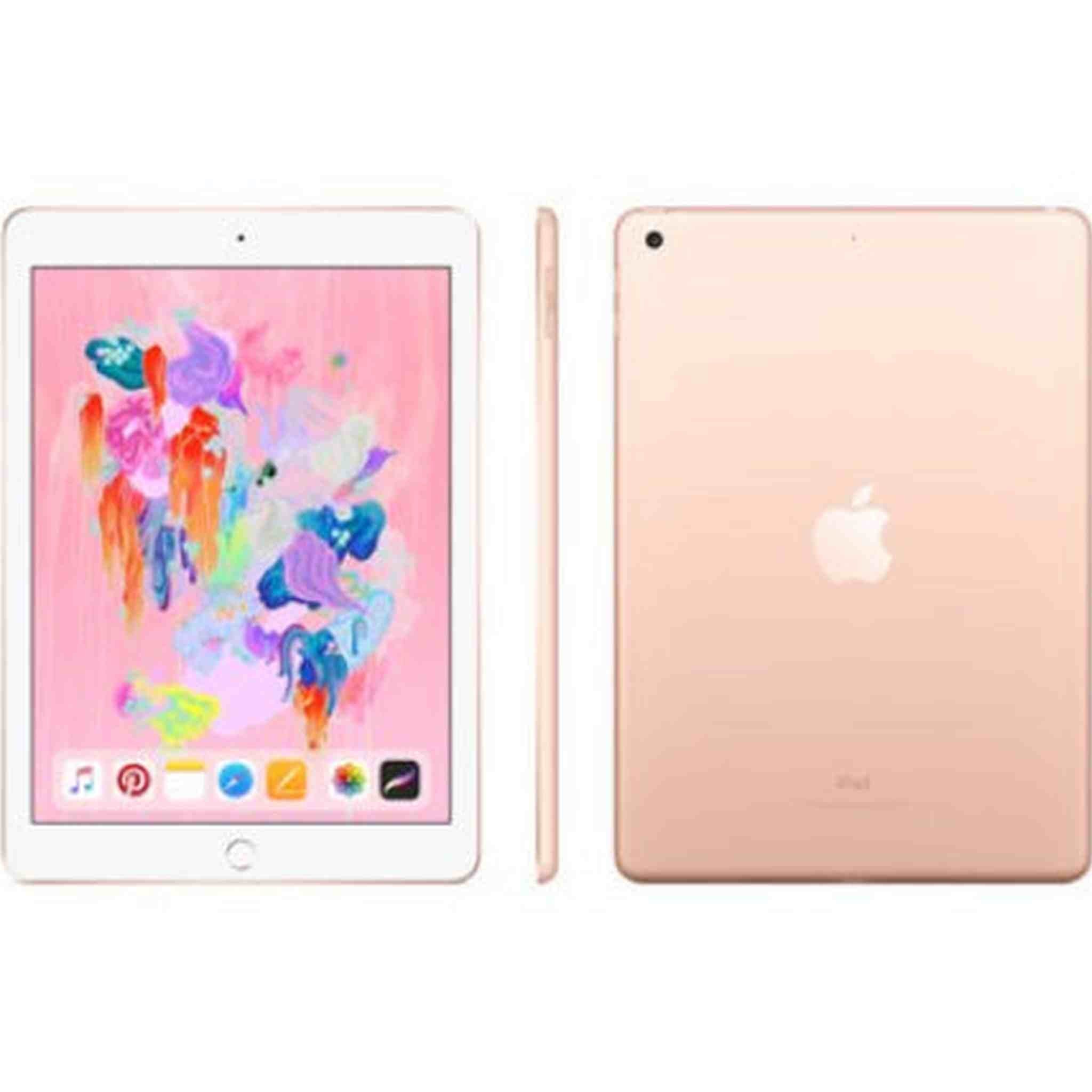 Apple iPad Wi-Fi + Cellular, 128GB - Gold - Used Apple