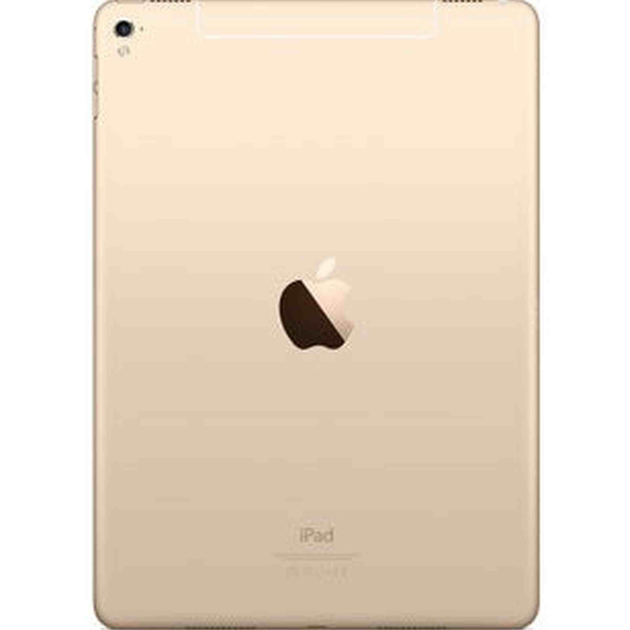 iPad Pro 9.7-inch 128GB, Wi-Fi + 4G LTE Cellular, Gold MLQ52LL/A 2016 Model