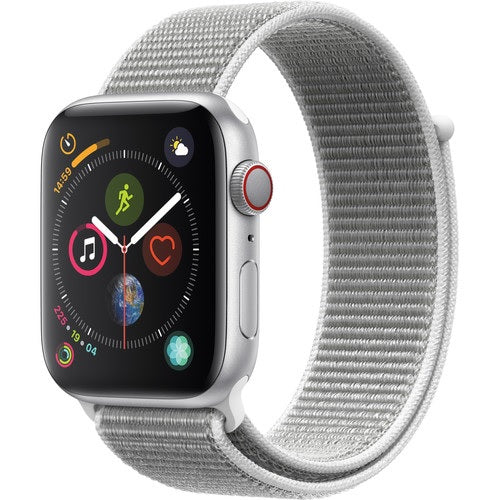 Apple Watch Series 4 GPS + Cellular 44mm Aluminum Case, Silver
