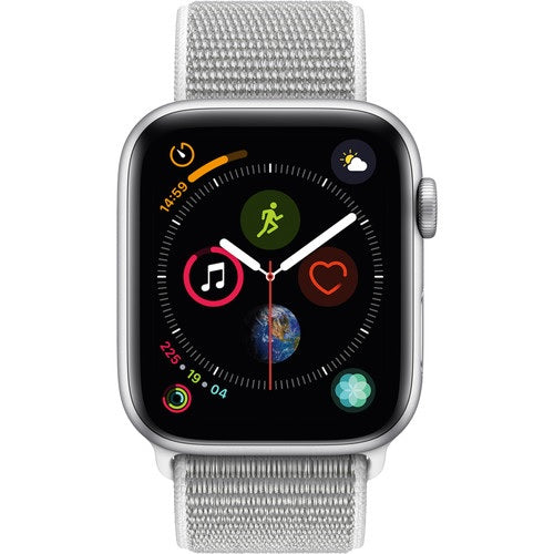 Apple Watch Series 4 GPS + Cellular 44mm Aluminum Case, Silver