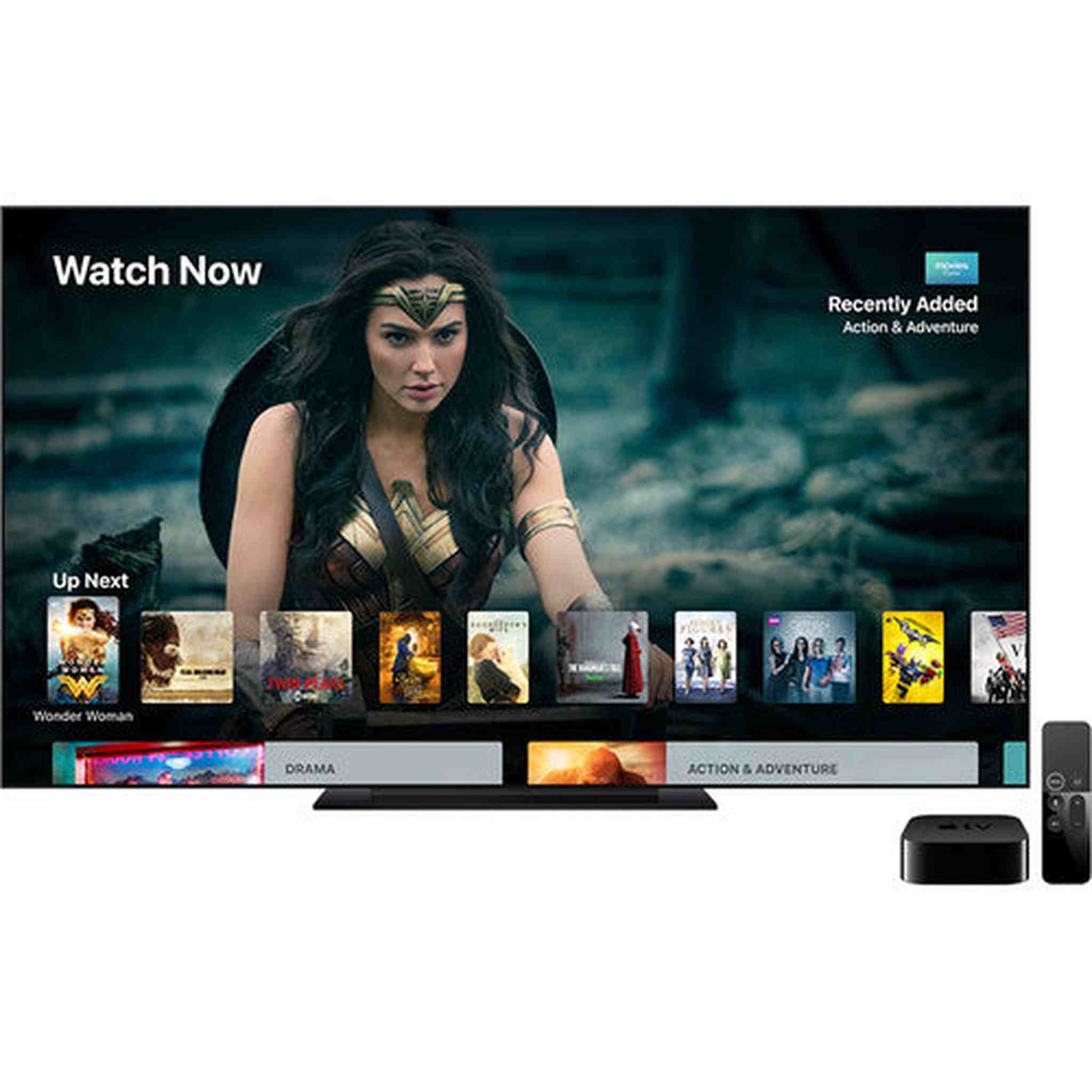 Apple TV 4K Media Streamer, 5th Generation, 32GB, Black