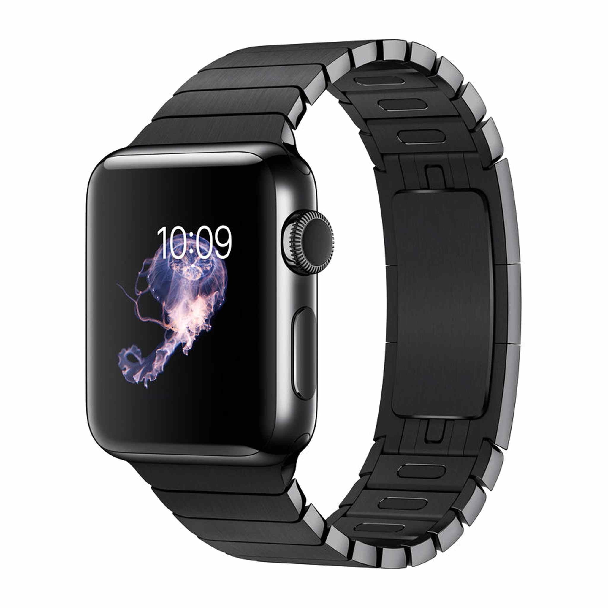 Apple Watch Series 2 38mm Smartwatch Space Black Stainless Steel Case, Space Black Link Band