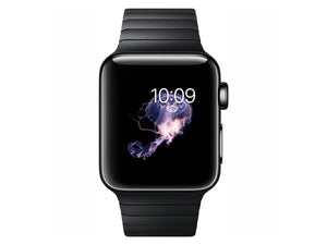 Apple Watch Series 2 38mm Smartwatch Space Black Stainless Steel Case, Space Black Link Band