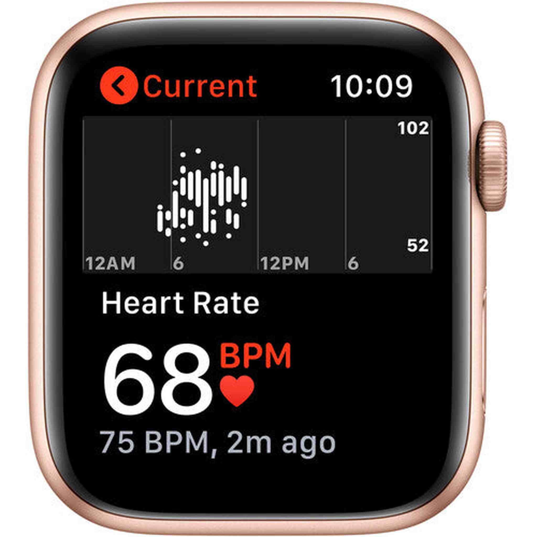 Apple Watch SE GPS, 44mm - Gold Aluminum Case with Pink Sand Sport Band