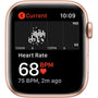 Apple Watch SE GPS, 44mm - Gold Aluminum Case with Pink Sand Sport Band