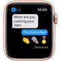Apple Watch SE GPS, 44mm - Gold Aluminum Case with Pink Sand Sport Band