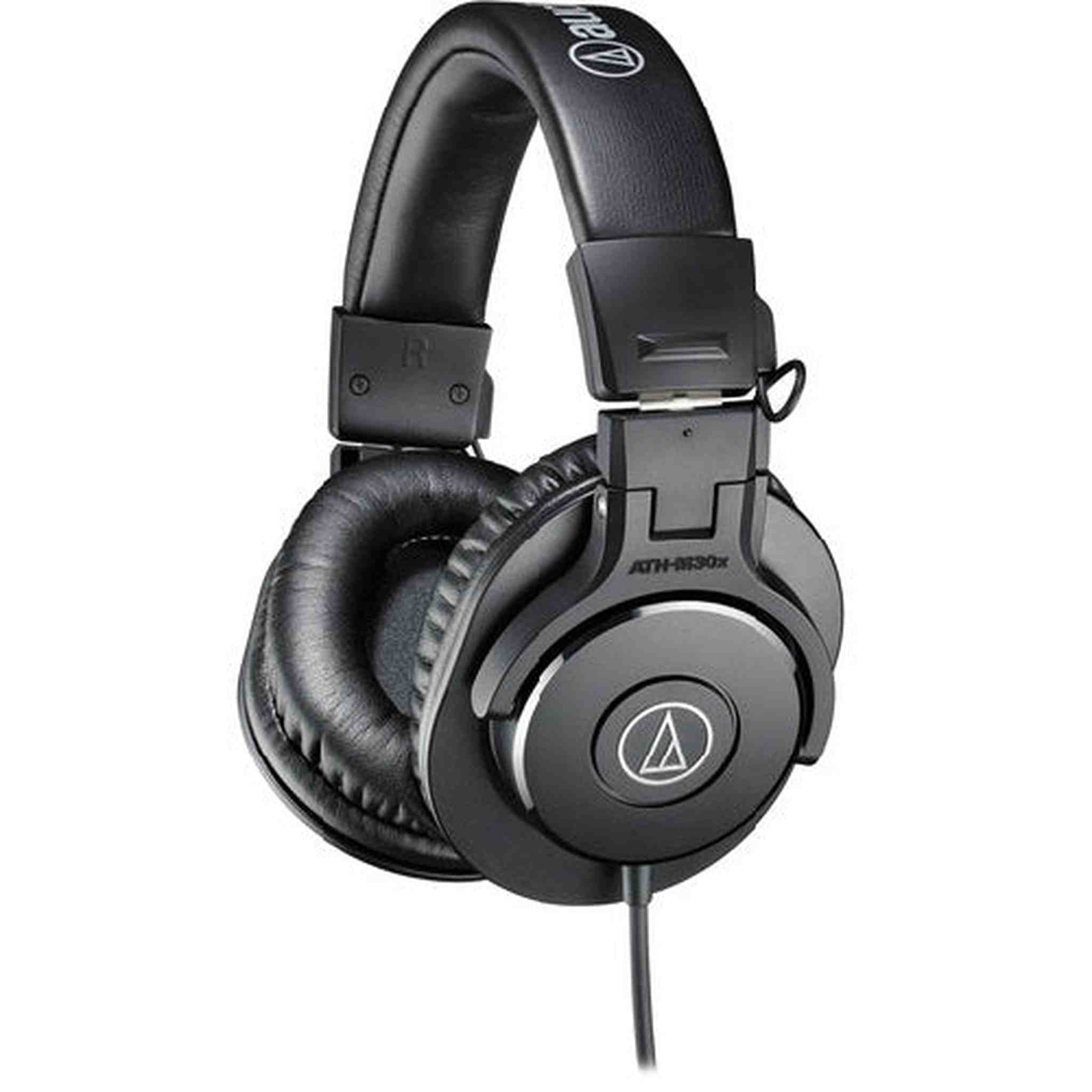 Audio-Technica ATH-M30x Professional Studio Monitor Headphones, Black