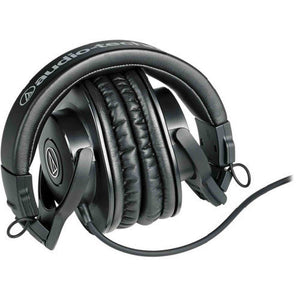 Audio-Technica ATH-M30x Professional Studio Monitor Headphones, Black Audio-Technica