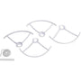 Autel Robotics Propeller Guards for use with X-Star and X-Star Premium Drones, White