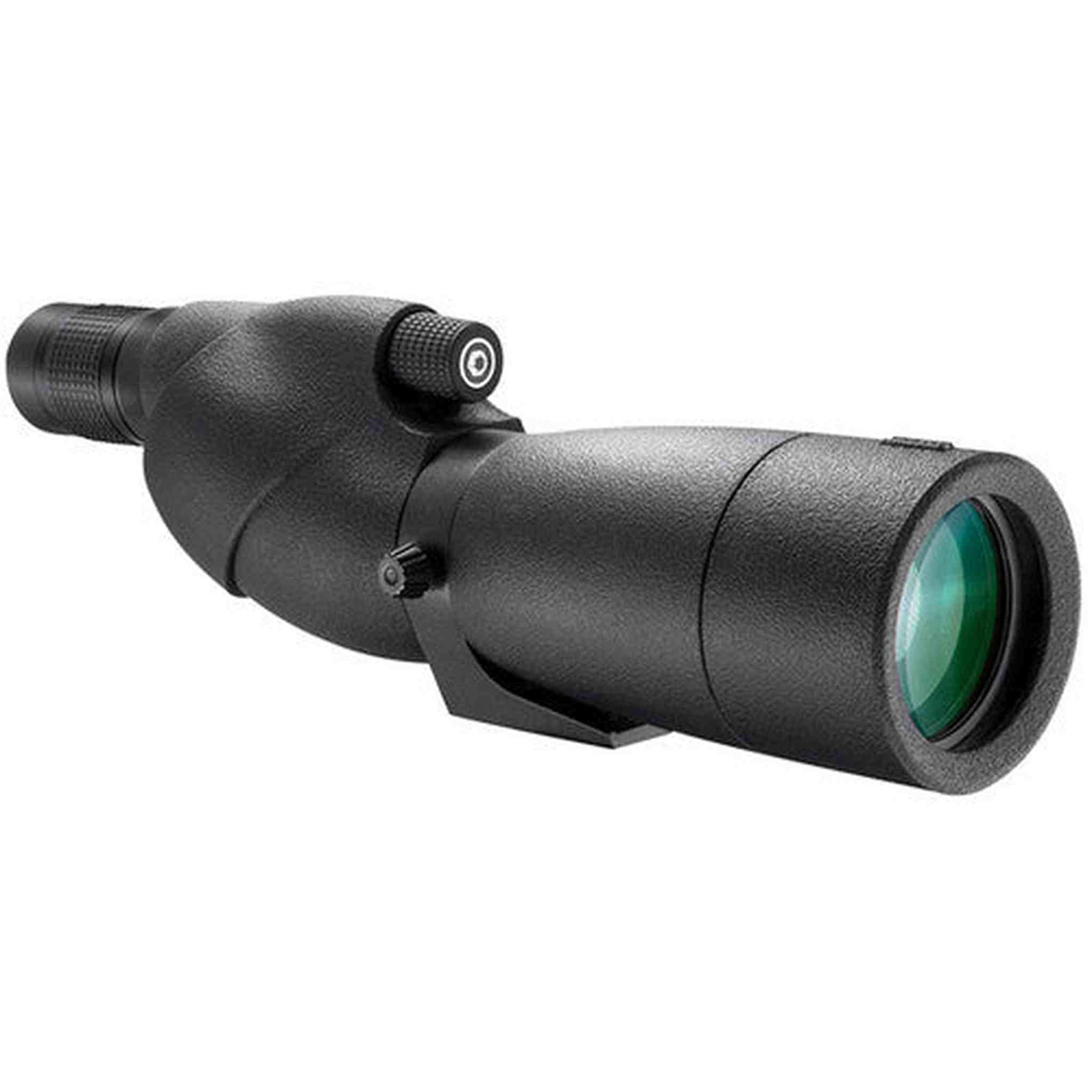 BARSKA AD12354 20-60x65 WP Level Straight Spotting Scope, Black Barska