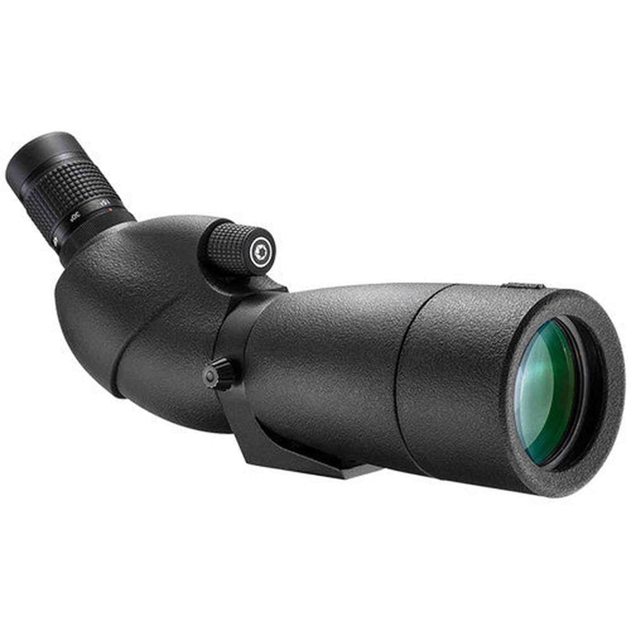 BARSKA AB12356 Level 20-60x65 Waterproof Spotting Scope for Target Shooting and Birding, Black, Model: AD12356 Barska