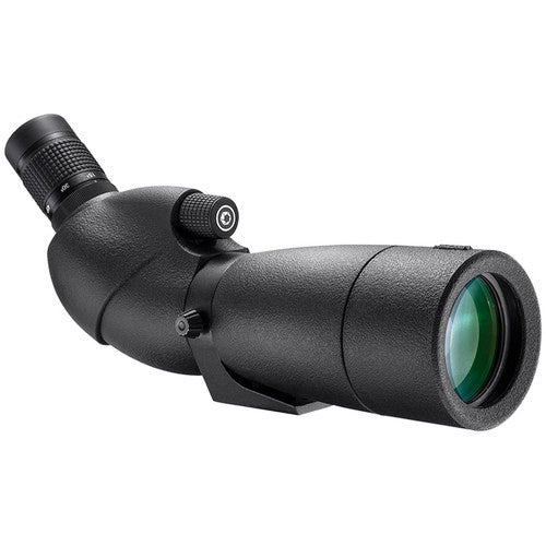 BARSKA AB12356 Level 20-60x65 Waterproof Spotting Scope for Target Shooting and Birding, Black, Model: AD12356