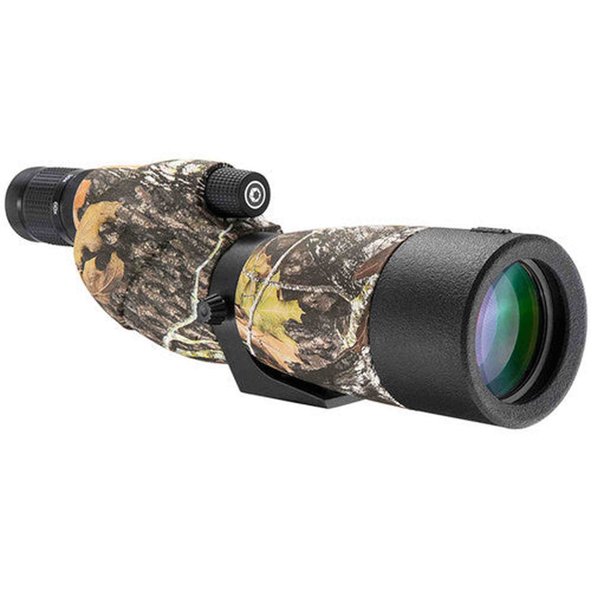 BARSKA AD12358 Level 20-60x65 Waterproof Mossy Oak Break-up Spotting Scope with Tripod and Carrying Cases Barska