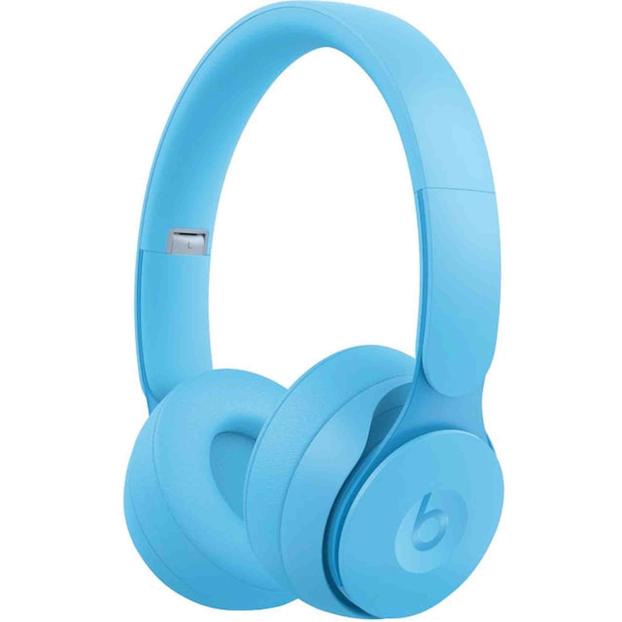 Beats Solo Pro Wireless Noise Cancelling On-Ear Headphones - Light Blue