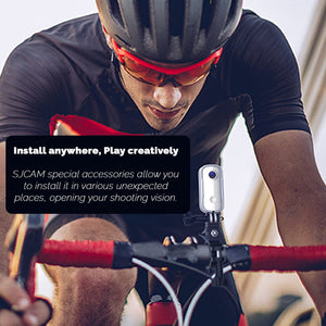 SJCAM C100 Plus Action Camera Black Bundle