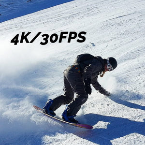 SJCAM C100+ Mini WiFi Action Camera 4K30fps Pocket Sized Wearable Body Camera, Magnetic, APP Control, Underwater Small Vlog Helmet Mount Kits SD Card, Weighs 1oz, 2.4 * 1 * 0.6 inch