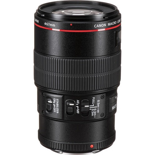 Canon EF 100mm f/2.8L IS USM Macro Lens for Canon Digital SLR Cameras