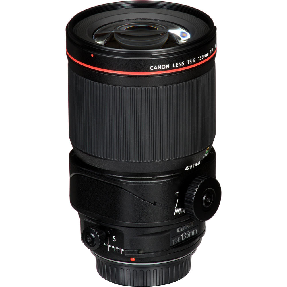 Canon TS-E 135mm f/4L Macro Tilt-Shift Lens  with BONUS 128GB Memory Card and Canon Carrying Case Combo  (Special Intl Model)