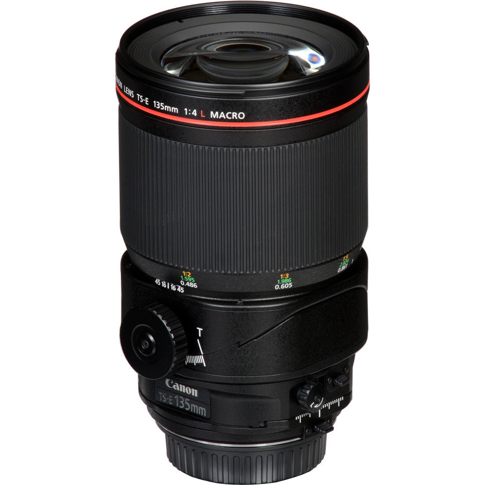 Canon TS-E 135mm f/4L Macro Tilt-Shift Lens  with BONUS 128GB Memory Card and Canon Carrying Case Combo  (Special Intl Model)