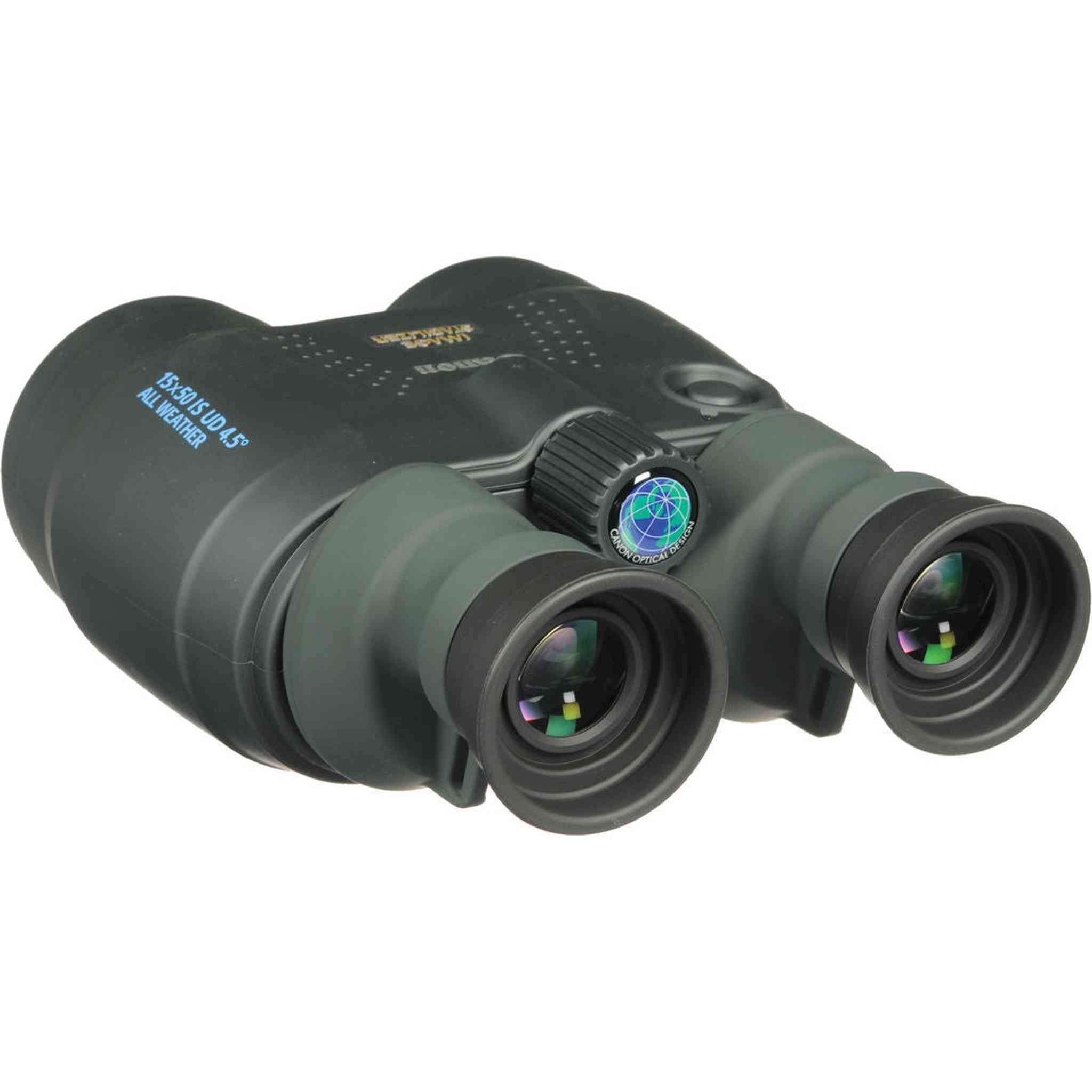 Canon 15x50 IS All-Weather Image Stabilized Binocular - Exclusive Outdoors Binoculars Kit - Used Canon