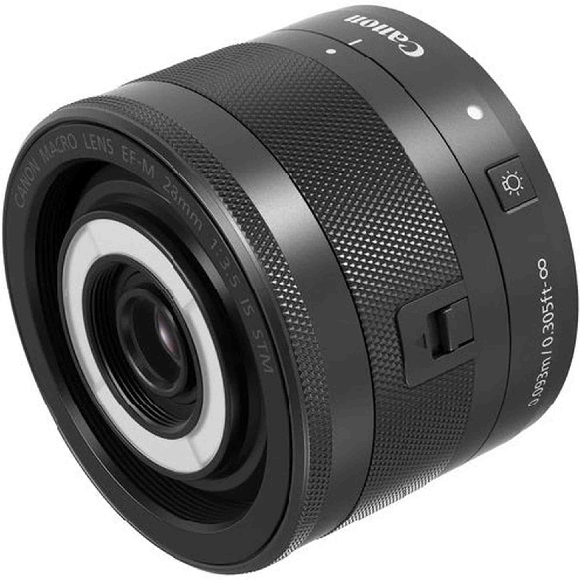 Canon EF-M 28mm f/3.5 Macro is STM Lens International Model-No Warranty