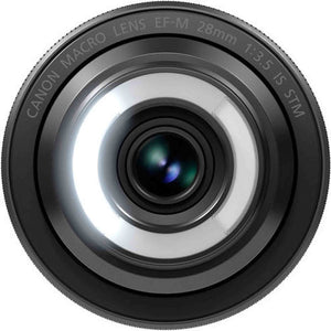 Canon EF-M 28mm f/3.5 Macro is STM Lens International Model-No Warranty