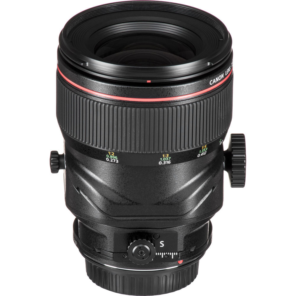 Canon TS-E 50mm f/2.8L Macro Tilt-Shift Lens with BONUS Bundle | Memory | Backpack | Monopod | Cleaning Kit | Intl Model