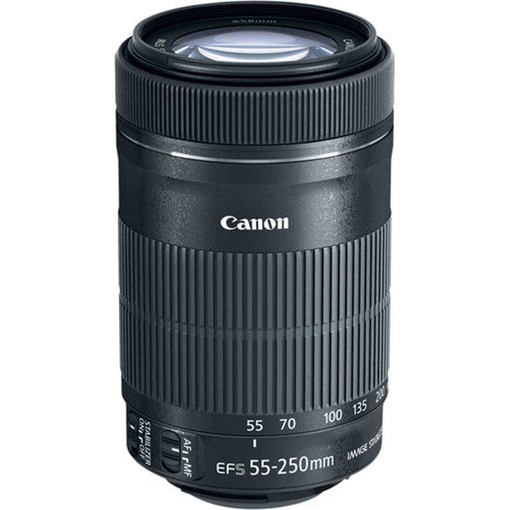 Canon EF-S 55-250mm f/4-5.6 IS STM Telephoto Zoom Lens International Version No Warranty Canon
