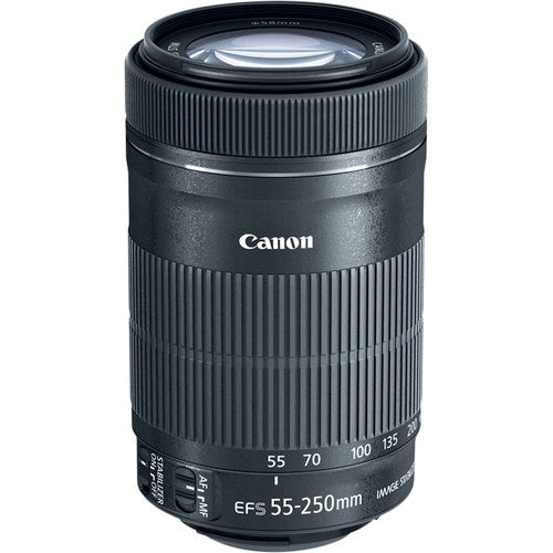 Canon EF-S 55-250mm F4-5.6 IS STM Lens for Canon SLR Cameras