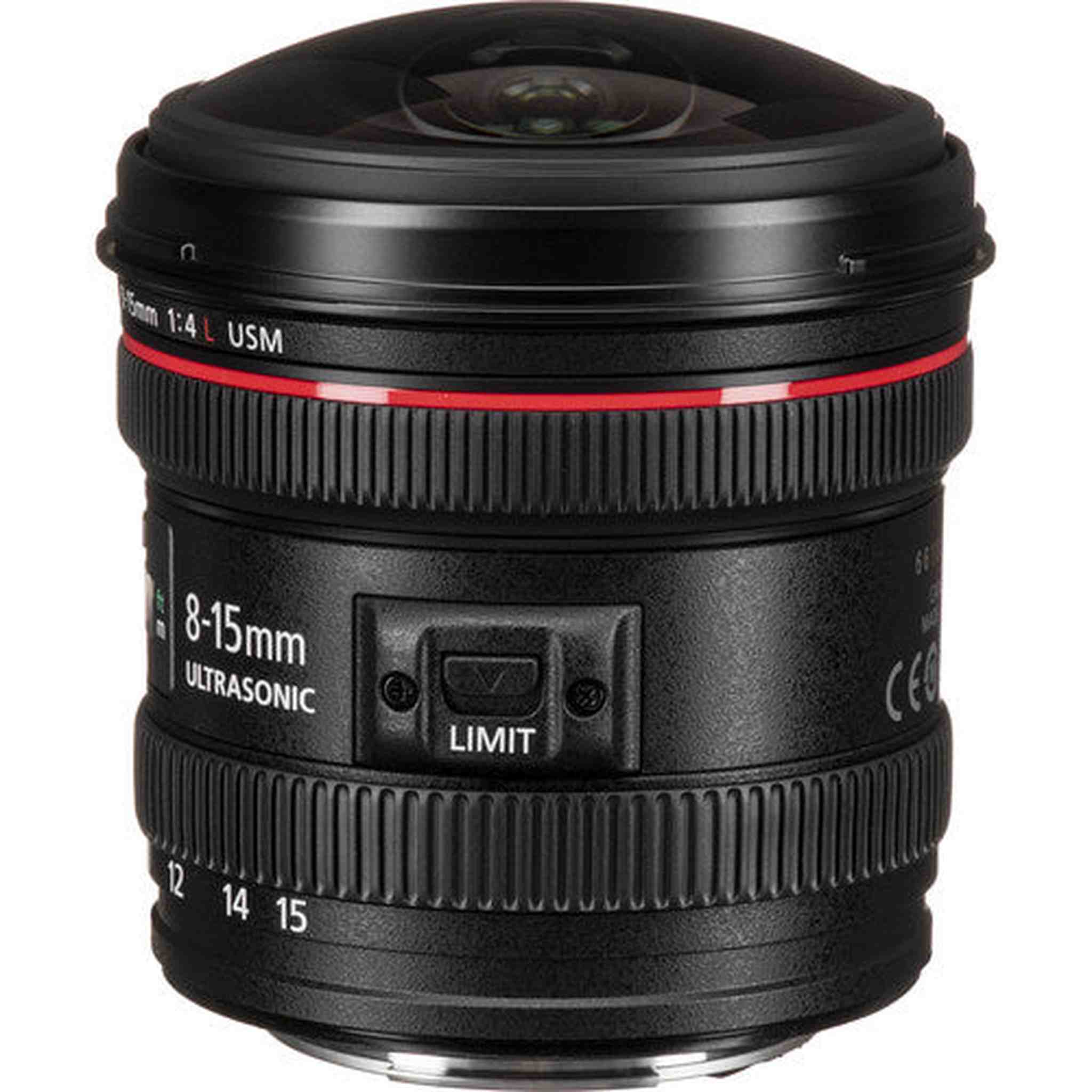 Canon EF 8-15mm f/4.0 L USM Fisheye Zoom Lens - 6th Ave Electronics