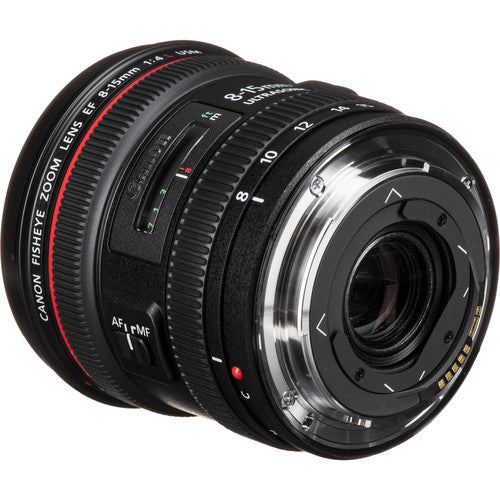 Canon EF 8-15mm f/4.0 L USM Fisheye Zoom Lens -