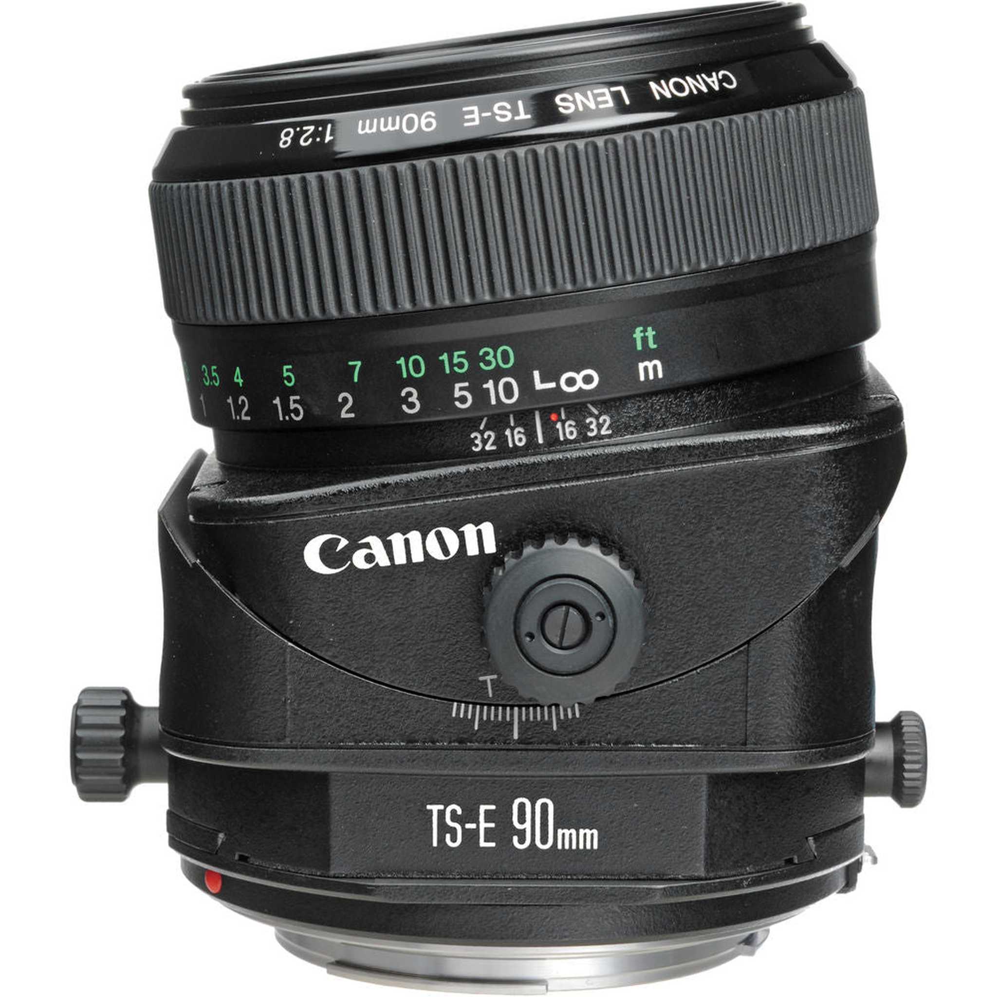 Canon TS-E 90mm f/2.8 Tilt-Shift Lens with BONUS 128GB Memory Card and Canon Carrying Case Combo Special Intl Model