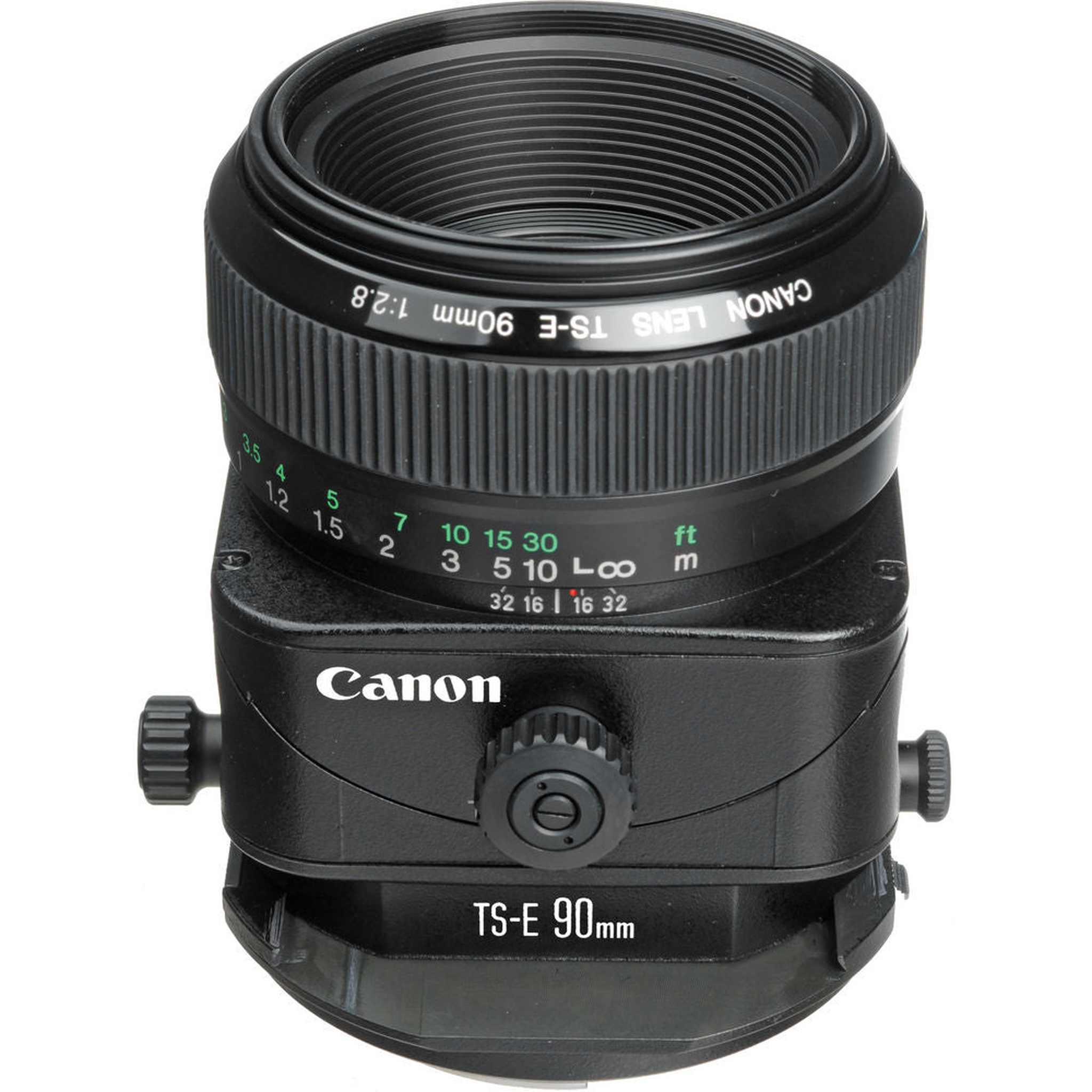 Canon TS-E 90mm f/2.8 Tilt-Shift Lens with BONUS 128GB Memory Card and Canon Carrying Case Combo Special Intl Model