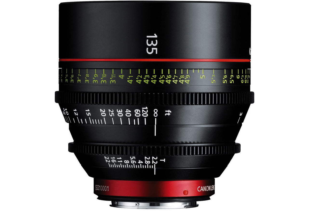 Canon CN-E 135mm T2.2 L F Cinema Prime Lens EF Mount