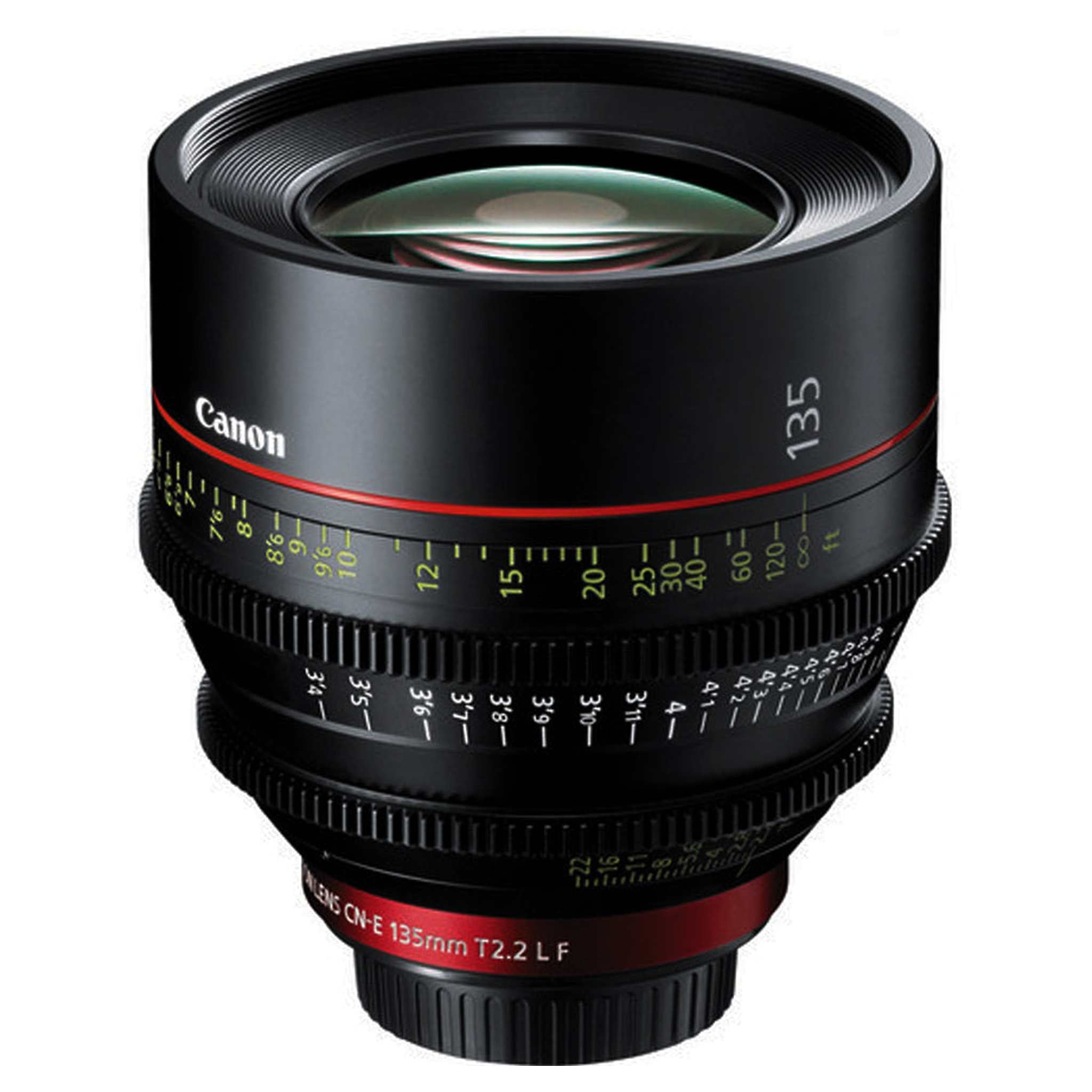 Canon CN-E 135mm T2.2 L F Cinema Prime Lens EF Mount