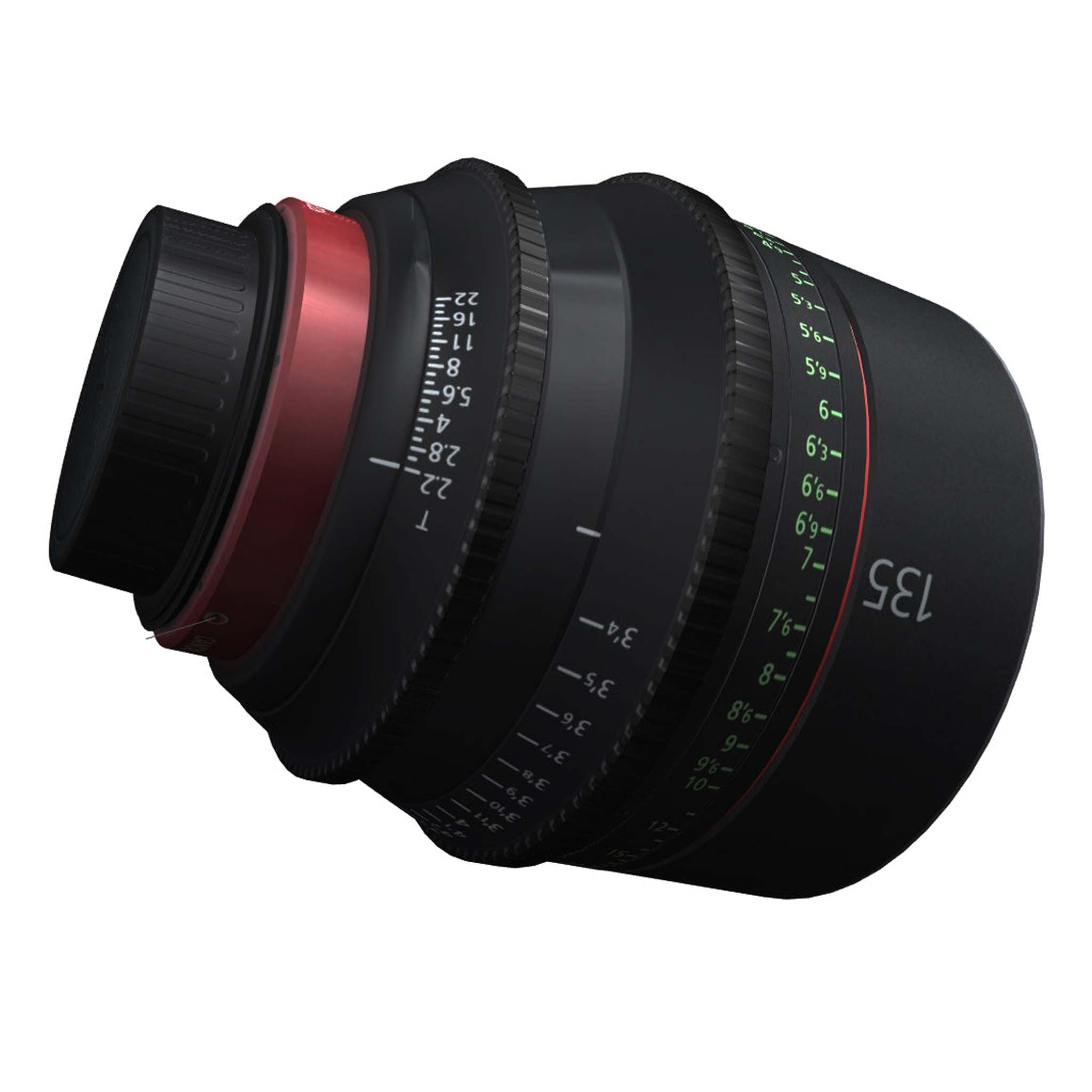 Canon CN-E 135mm T2.2 L F Cinema Prime Lens EF Mount
