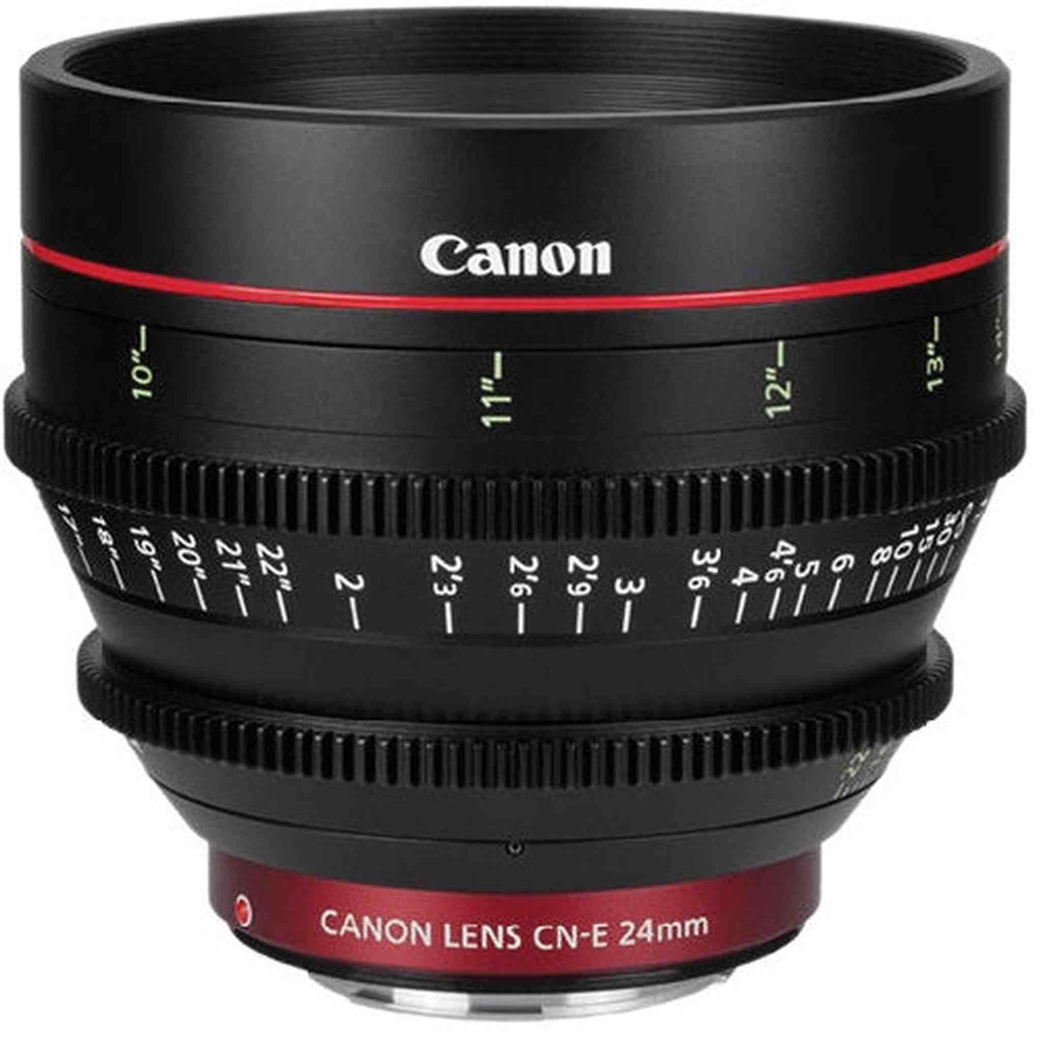 CN-E 24mm T1.5 L F Cinema Prime Lens EF Mount - Reconditioned Canon