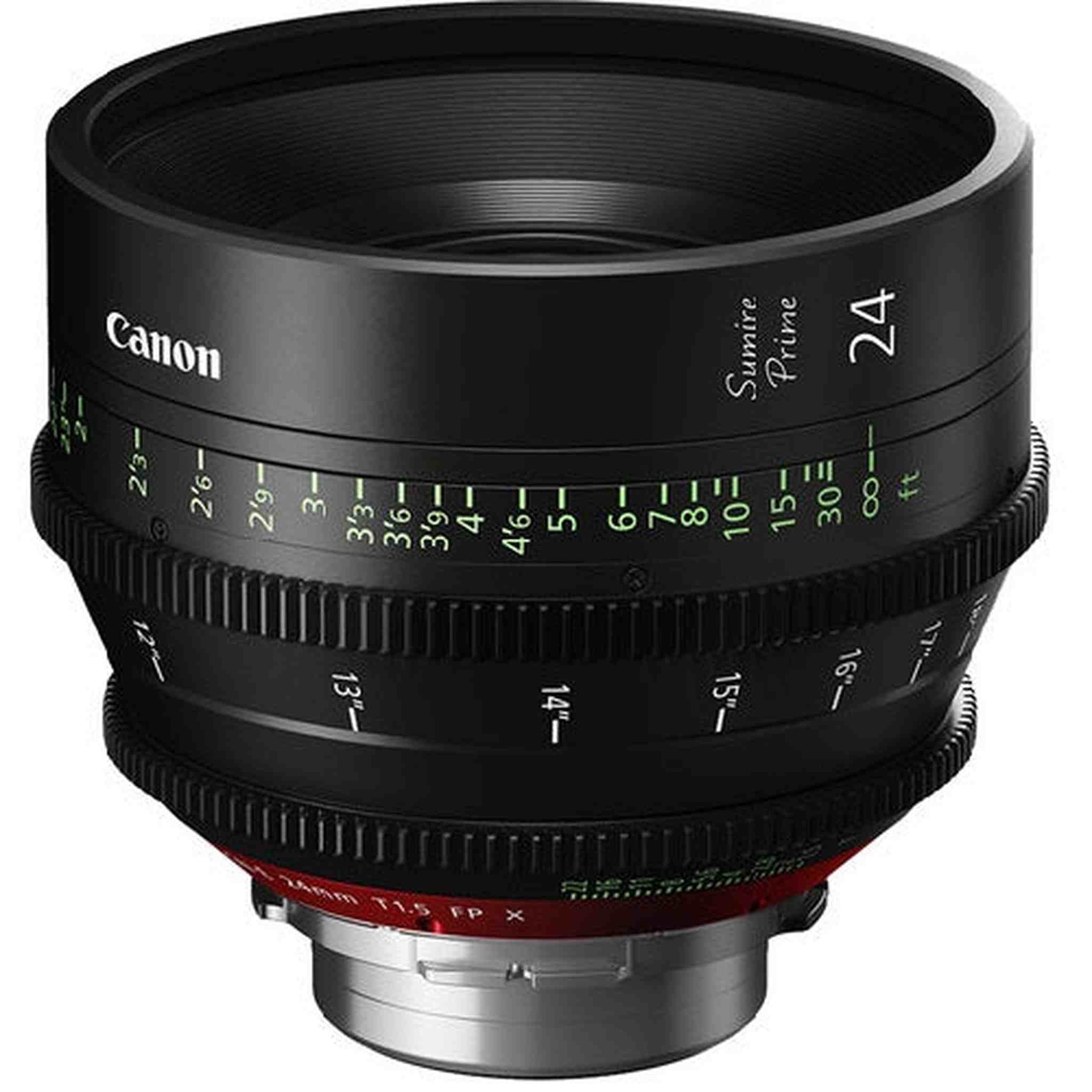 Canon 24mm Sumire Prime T1.5 PL Mount, Feet