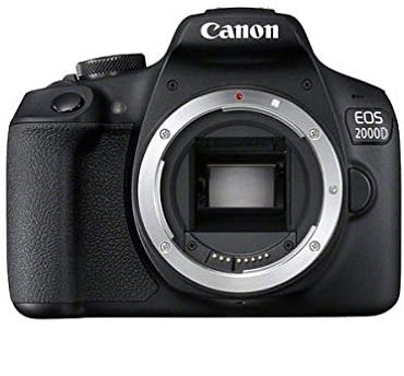 Canon EOS 2000D DSLR Camera Body (International Model)