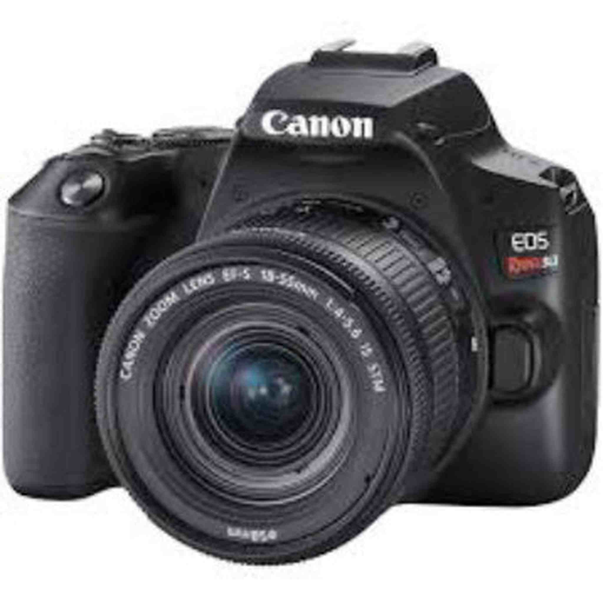 Canon EOS 250D Rebel SL3 DSLR Camera w/ 18-55m DC Lens International Model - Used Canon