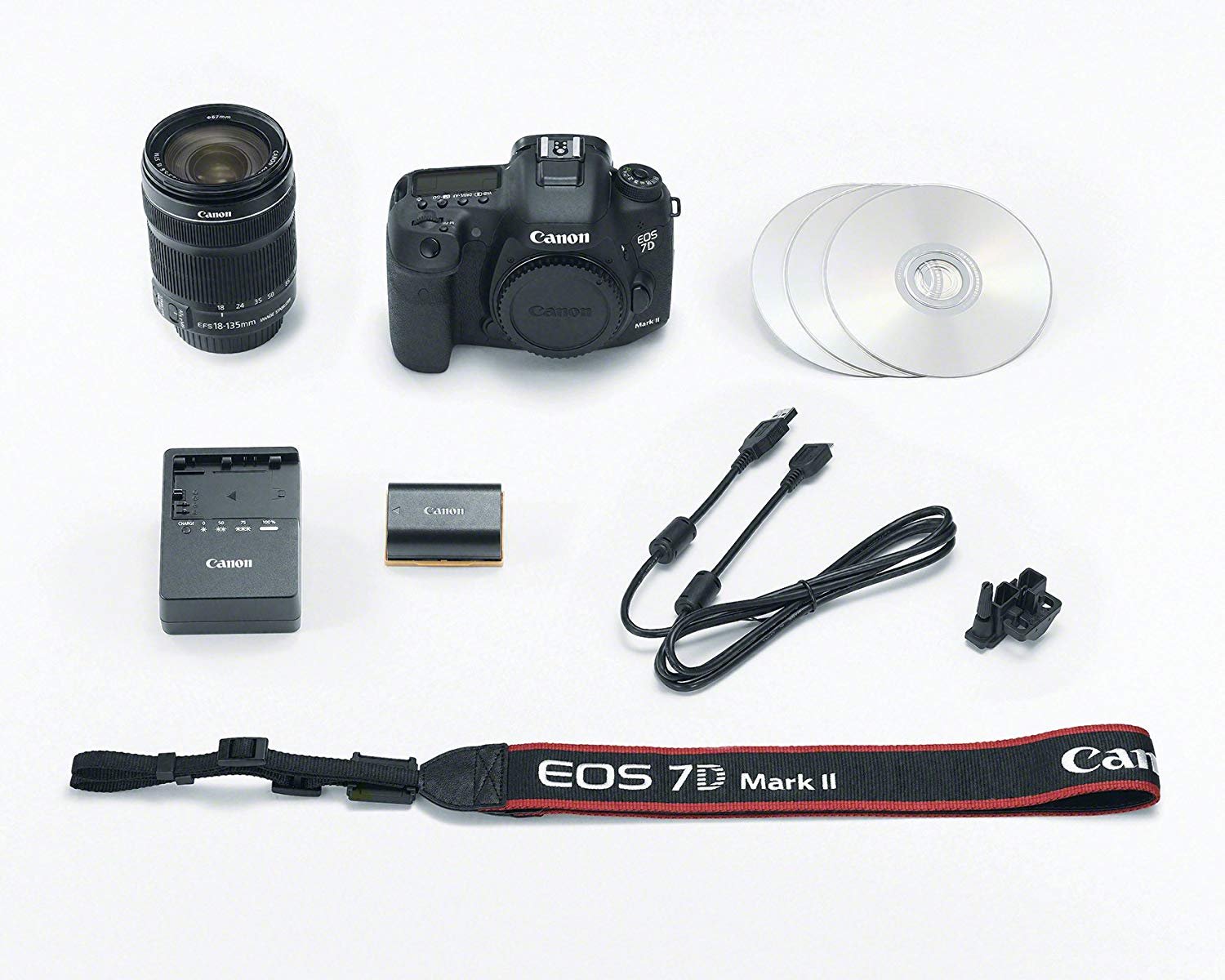 Canon EOS 7D Mark II Digital SLR Camera with 18-135mm IS STM Lens