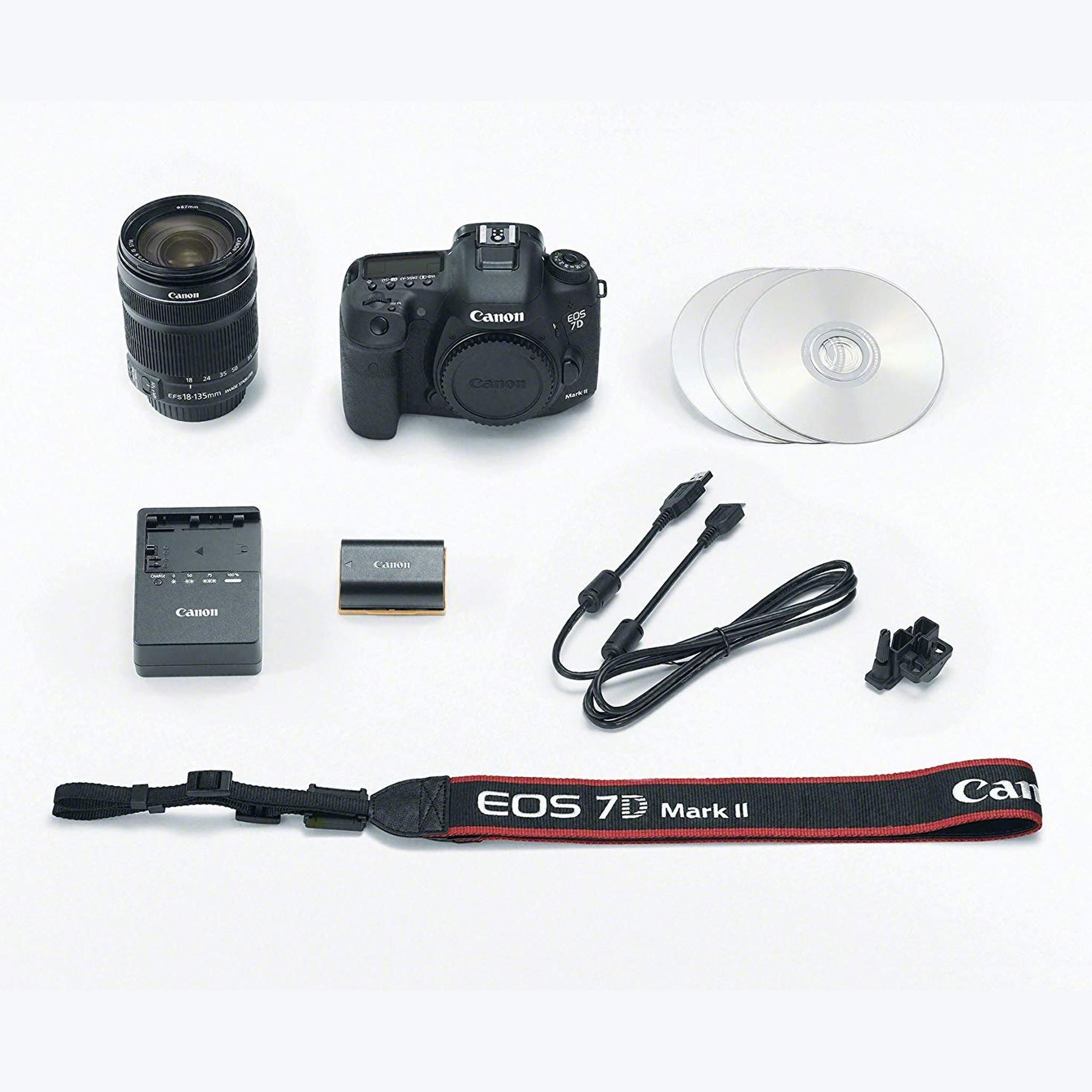 Canon EOS 7D Mark II Digital SLR Camera with 18-135mm IS STM Lens