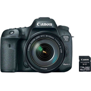 Canon EOS 7D Mark II Digital SLR Camera with EF-S 18-135mm is USM Lens Wi-Fi Adapter Kit Canon
