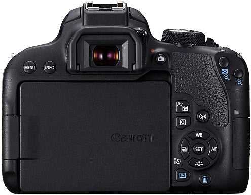 Canon EOS 800D Digital SLR with 18-55 IS STM Lens Black (International Model No Warranty)